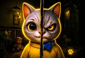 Play The Cat in Yellow Online | Free Horror Cat Game - game cover